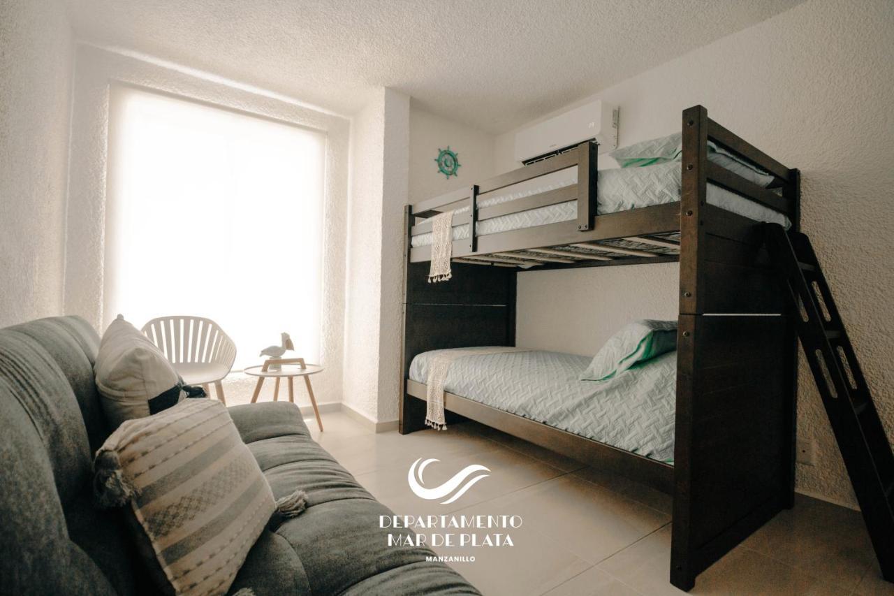 Hermoso Departamento Nuevo A 50 Metros De Playa!! Appartement Manzanillo
